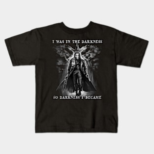 Eric Draven Darkness I Became Kids T-Shirt